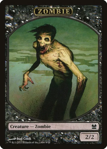 Zombie, Magic card TMMA 8 — Modern Masters Tokens set