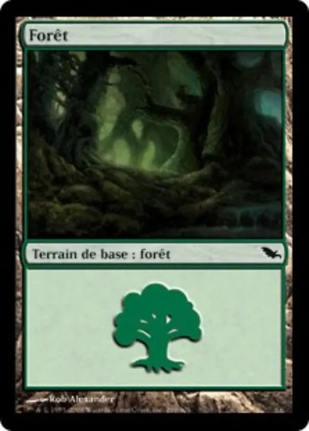 Forêt, carte Magic SHM 299 — extension Sombrelande