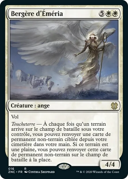 Bergère d'Éméria, carte Magic ZNC 16 — extension Zendikar Rising Commander