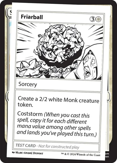 Friarball, carte Magic MB2 514 — extension Mystery Booster 2