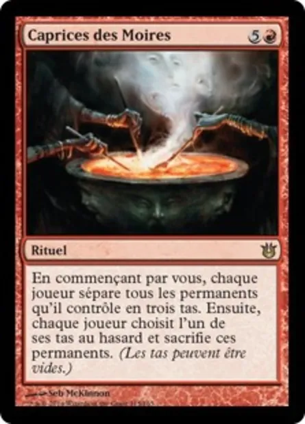 Caprices des Moires, carte Magic BNG 115 — extension Créations divines