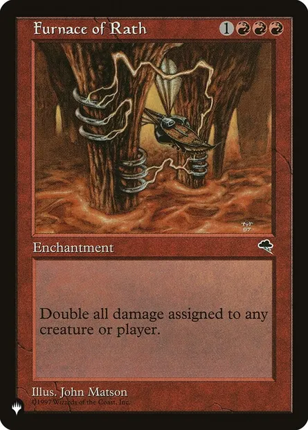 Furnace of Rath, Magic card PLST TMP-177 — The List set
