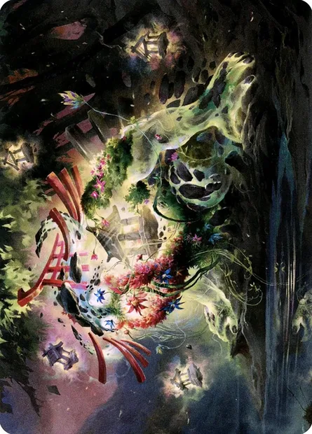 Go-Shintai of Life's Origin // Go-Shintai of Life's Origin, Magic card ANEO 26 — Neon Dynasty Art Series set