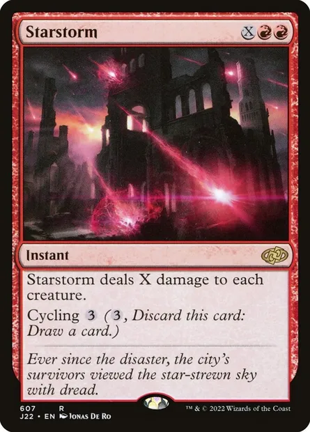 Starstorm, Magic card J22 607 — Jumpstart 2022 set