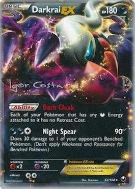 Darkrai ex, Pokémon card WCD12 063 — World Championship Decks 2012 set