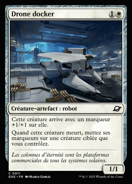 Drone docker, carte Magic EOE 11 — extension Edge of Eternities