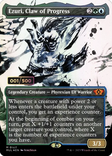 Ezuri, griffe du progrès, carte Magic MUL 168z — extension Multiverse Legends