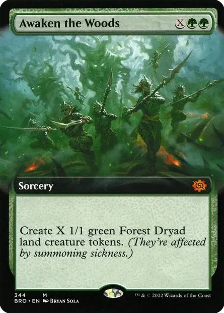 Awaken the Woods, Magic card BRO 344 — The Brothers' War set