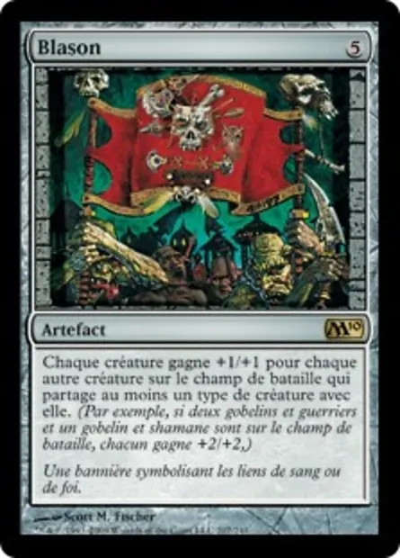 Blason, carte Magic M10 207 — extension Magic 2010
