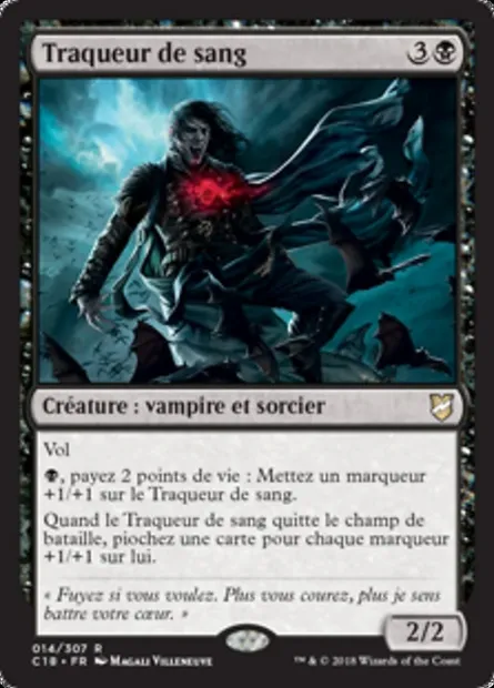 Traqueur de sang, carte Magic C18 14 — extension Commander 2018