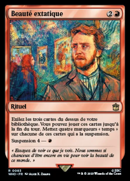 Beauté extatique, carte Magic WHO 83 — extension Doctor Who