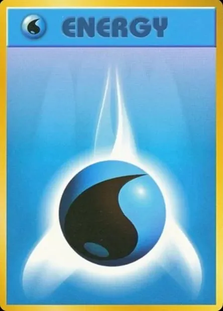 Water Energy, Pokémon card PMCG1 099 — Expansion Pack set