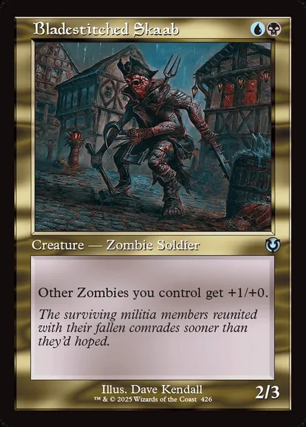 Skaab maillé de lames, carte Magic INR 426 — extension Innistrad Remastered
