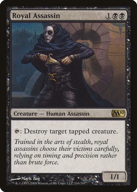 Royal Assassin, Magic card M10 110 — Magic 2010 set