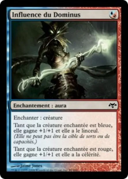 Influence du Dominus, carte Magic EVE 99 — extension Coucheciel