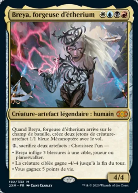 Breya, forgeuse d'étherium, carte Magic 2XM 192 — extension Double Masters