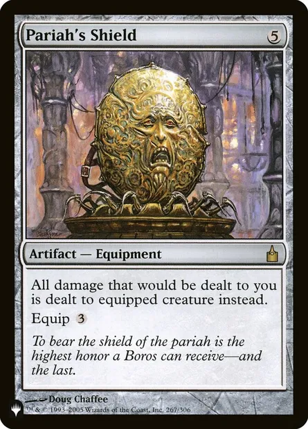 Pariah's Shield, Magic card PLST RAV-267 — The List set