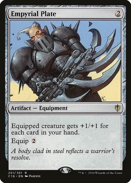 Empyrial Plate, Magic card C16 251 — Commander 2016 set