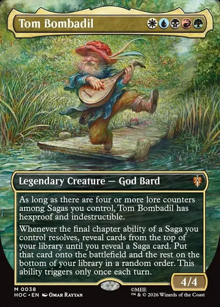 Tom Bombadil, Magic card HOC 38 — The Hobbit Eternal set