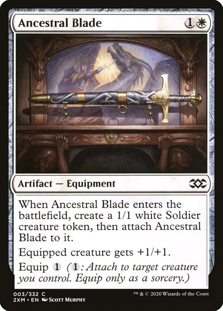 Ancestral Blade, Magic card 2XM 3 — Double Masters set