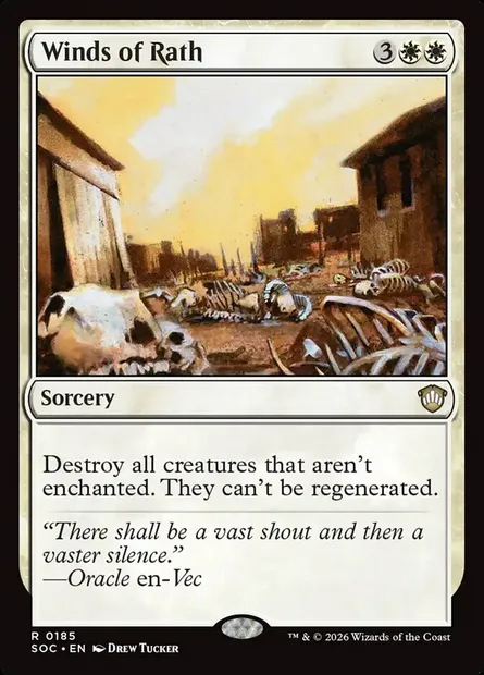 Winds of Rath, Magic card SOC 185 — Secrets of Strixhaven Commander set