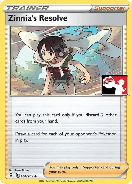 Résolution d'Amaryllis, carte Pokémon PPS 164 — extension Play! Pokémon Prize Pack Series