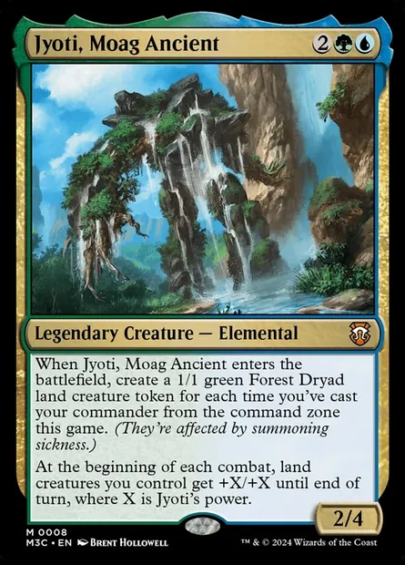 Jyoti, Moag Ancient, Magic card M3C 8 — Modern Horizons 3 Commander set