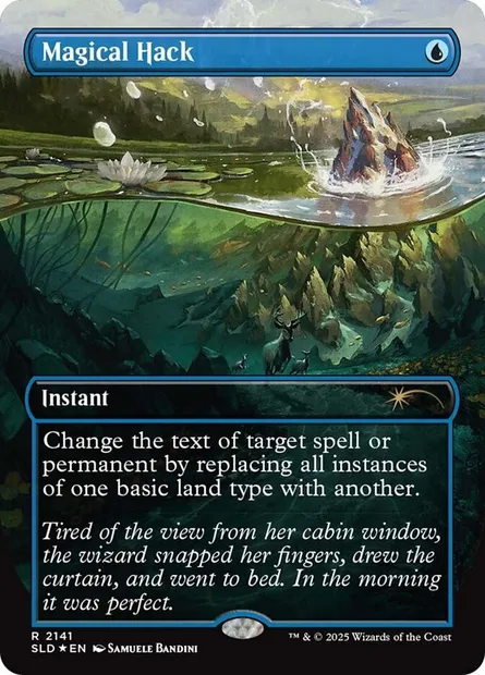 Magical Hack, Magic card SLD 2141 — Secret Lair Drop set