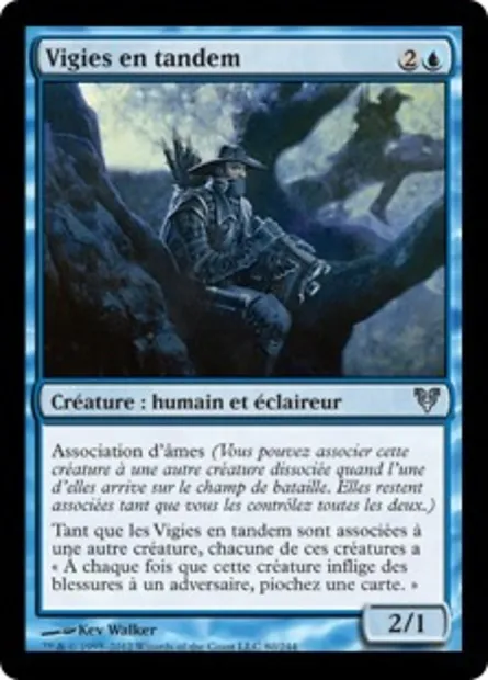 Vigies en tandem, carte Magic AVR 80 — extension Avacyn ressuscitée