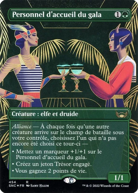 Gala Greeters, Magic card SNC 454 — Streets of New Capenna set