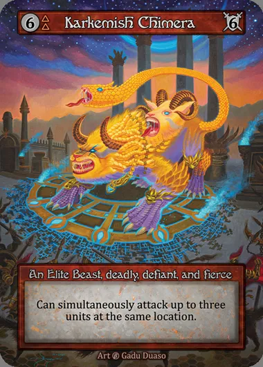 Karkemish Chimera, carte Sorcery BET 088 — extension Beta