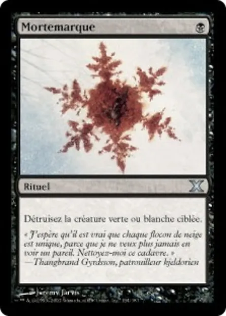 Mortemarque, carte Magic 10E 134 — extension Dixième édition