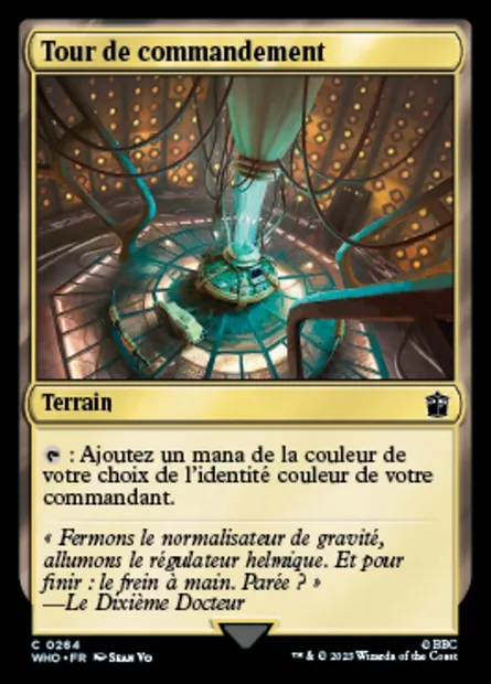 Tour de commandement, carte Magic WHO 264 — extension Doctor Who