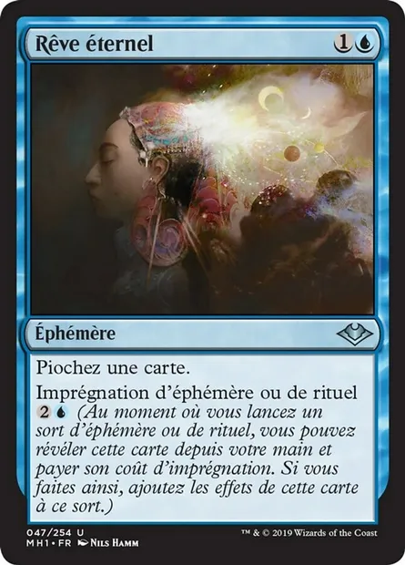 Rêve éternel, carte Magic MH1 47 — extension Horizons du Modern