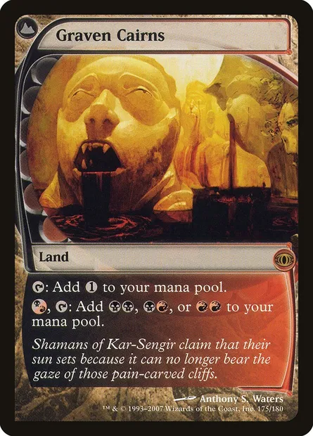 Graven Cairns, Magic card FUT 175 — Future Sight set