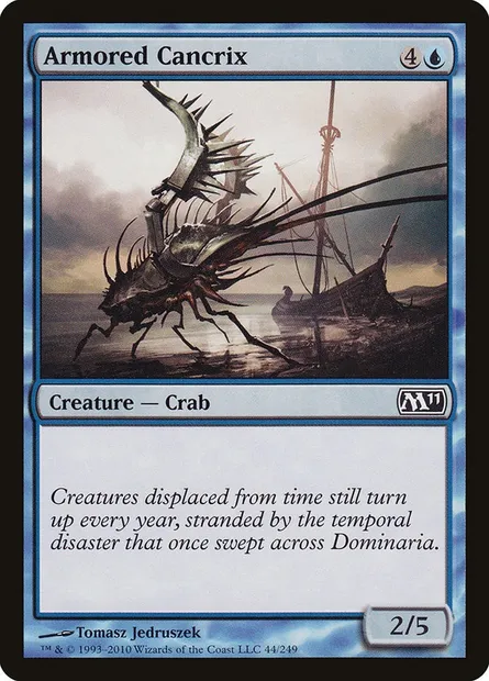 Armored Cancrix, Magic card M11 44 — Magic 2011 set