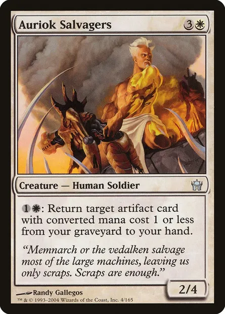 Auriok Salvagers, Magic card 5DN 4 — Fifth Dawn set