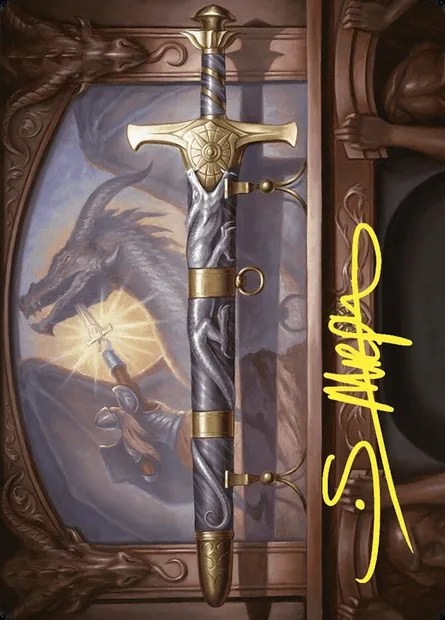 Ancestral Blade // Ancestral Blade, carte Magic ACMM 1 — extension Commander Masters Art Series