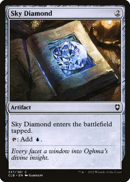 Sky Diamond, Magic card CLB 337 — Commander Legends: Battle for Baldur's Gate set