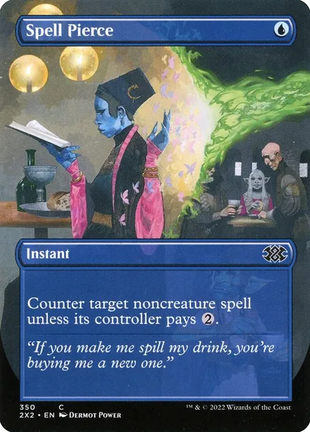 Spell Pierce, Magic card 2X2 350 — Double Masters 2022 set
