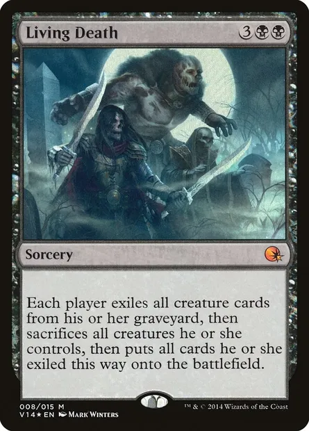 Living Death, Magic card V14 8 — From the Vault: Annihilation set