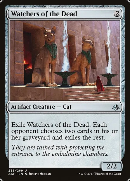 Watchers of the Dead, Magic card AKH 238 — Amonkhet set