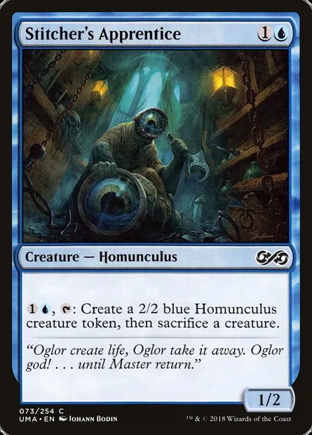Stitcher's Apprentice, Magic card UMA 73 — Ultimate Masters set