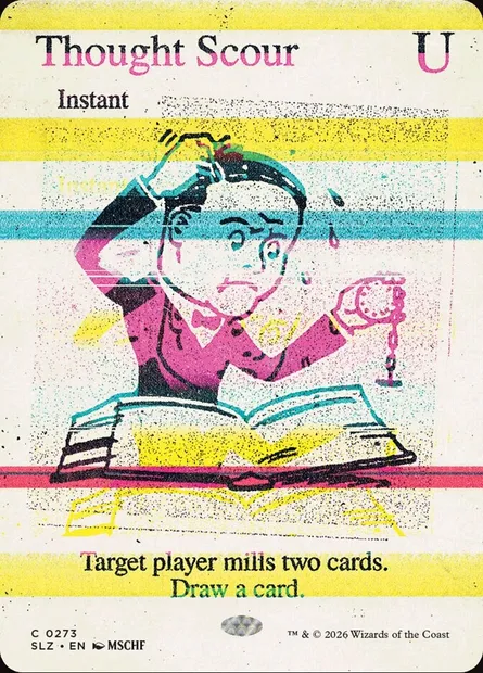 Écurage de pensée, carte Magic SLZ 273 — extension The Zeta Set
