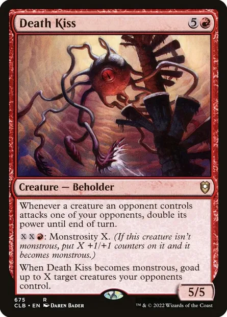 Death Kiss, Magic card CLB 675 — Commander Legends: Battle for Baldur's Gate set