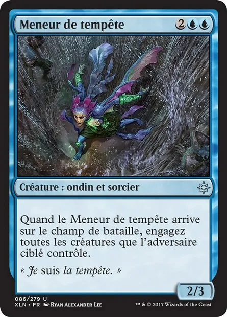 Meneur de tempête, carte Magic XLN 86 — extension Ixalan