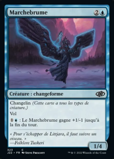Marchebrume, carte Magic J22 323 — extension Jumpstart 2022
