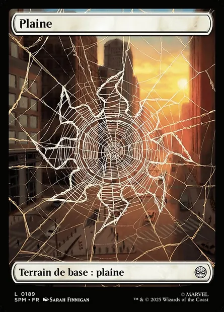 Plaine, carte Magic SPM 189 — extension Marvel's Spider-Man