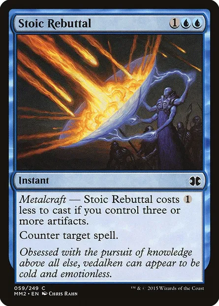 Stoic Rebuttal, Magic card MM2 59 — Modern Masters 2015 set