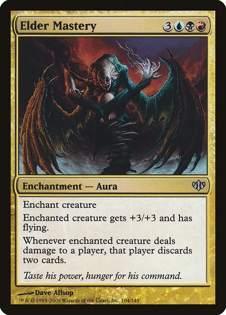 Elder Mastery, Magic card CON 104 — Conflux set
